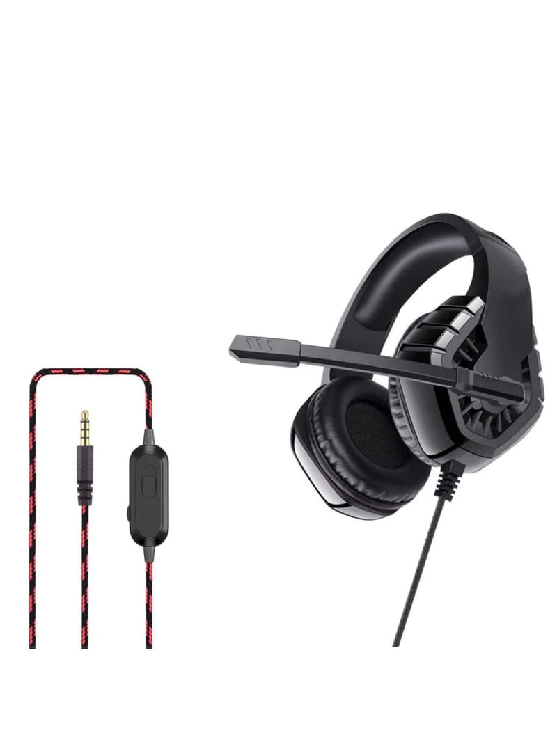 Headset Gamer Stereo Com Microfone para P4 para celular  Com fio computador headphone Gamer