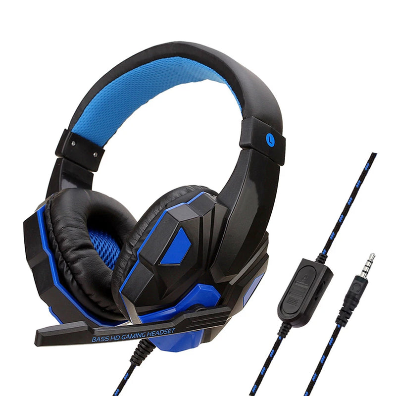 Headset - Gaming Headphones com fio com microfone com cancelamento de ruído Gamer Headsets, h 5.15.1 Gaming Headsets Gamer Wireless Headphones Para Celular/ Computador/ PC/ Laptop/ Desktop