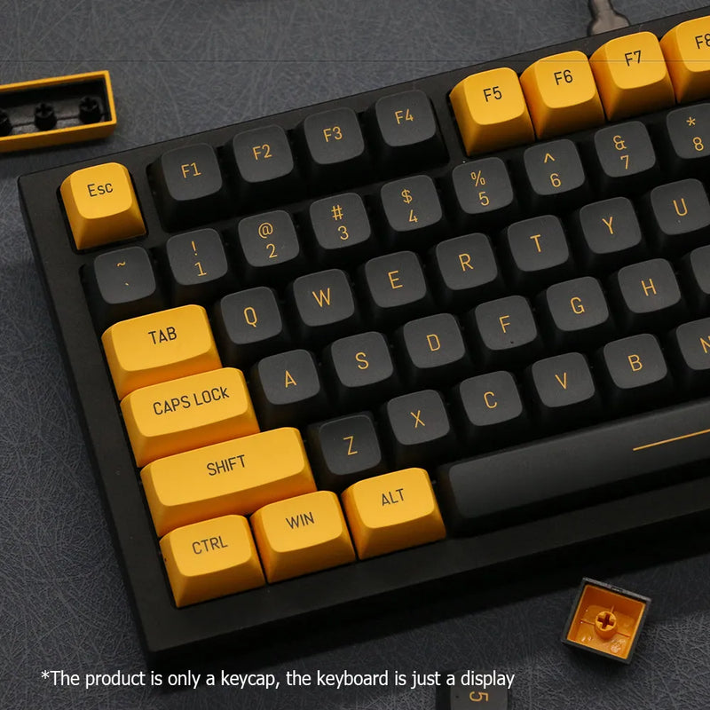 Keycaps - 149 teclas semelhantes cereja pbt keycaps de tiro duplo para mx switch teclado mecânico injeção de cor dupla keycap