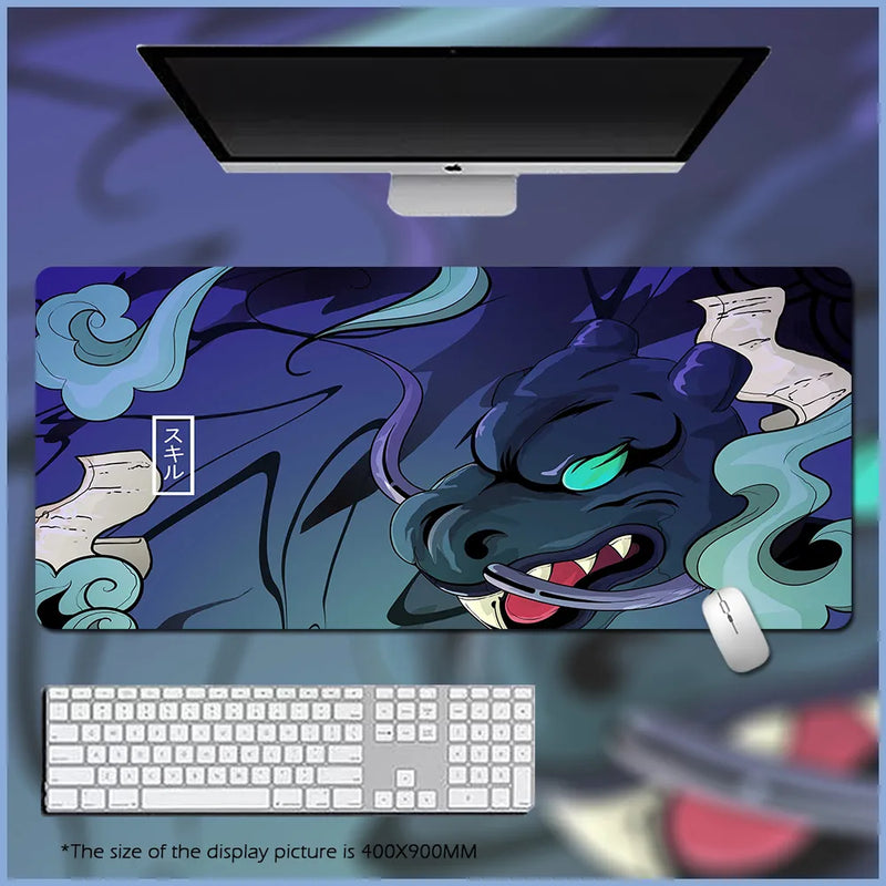 Mouse Pad - Grande mousepad xxl dragão chinês mouse pad teclado/ acessórios de jogos/ tapetes de mouse/ tapete de mesa