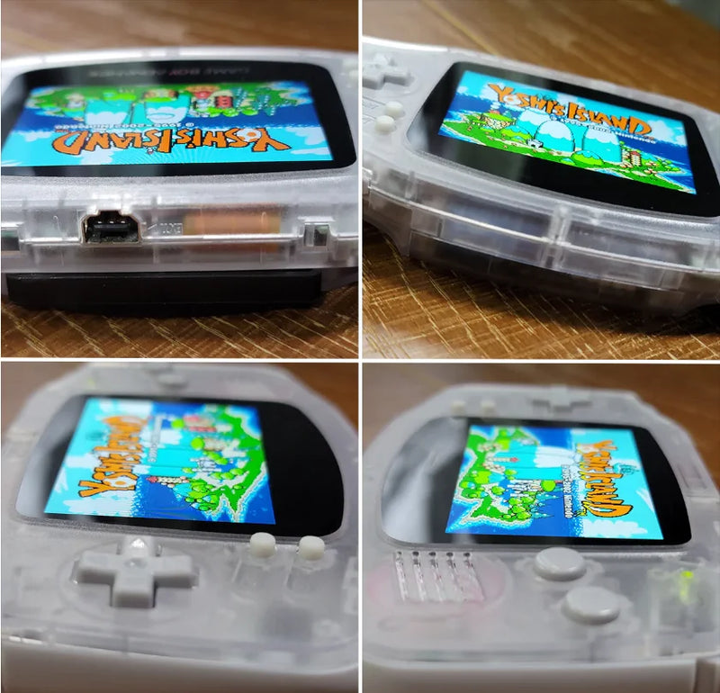 Minigame - Caixa de presente premium uvgba gba capa de impressão uv personalizada gameboy avançado ips lcd 3.0tft/ips capa gba ips diy