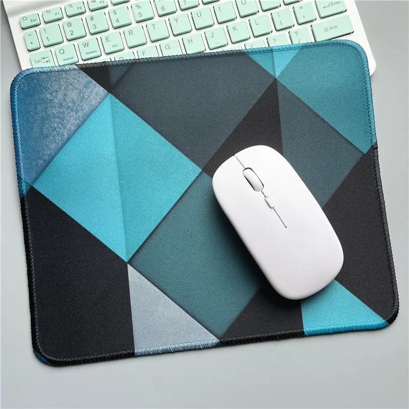 Mouse Pad - Gaming Laptops Small Mouse Pad protetor de pulso mouse pad grade preta material de escritório acessórios de mesa acessórios de luxo para Notebook/ Computador/ Mouse/ Desktop