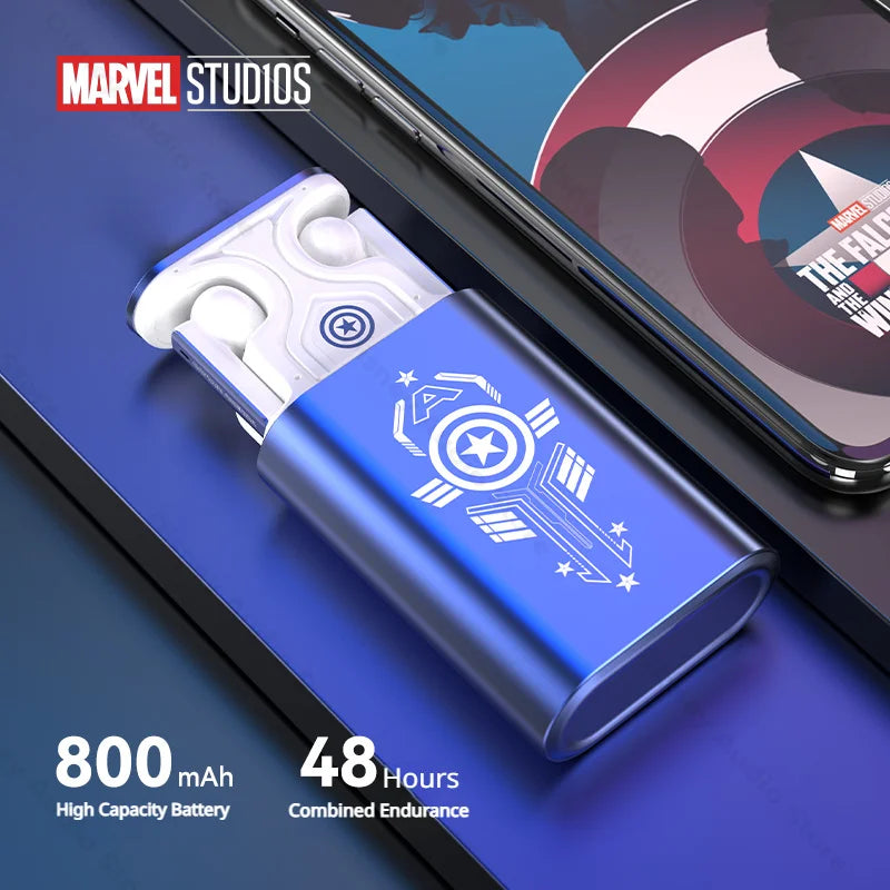 Fones Bluetooth - Marvel tws jogos fones de ouvido toque levantamento elétrico bluetooth 5.3 esportes enc cancelamento ruído sem fio