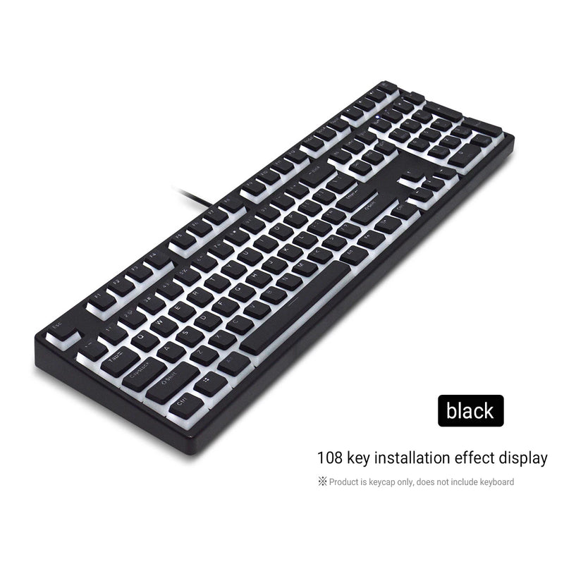 Teclado Mecânico - 129 teclas pudim keycaps oem perfil pbt keycap de tiro duplo para mx switch teclado mecânico iso layout rgb tampas de teclas retroiluminadas