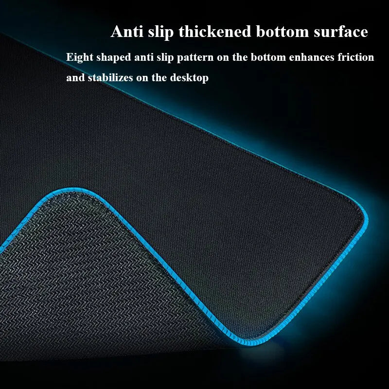 Mouse pad - Gaming Mouse Pad RAZER RGB Tapete Para Mouse/ Teclado/ Desktop deskmat led backlight